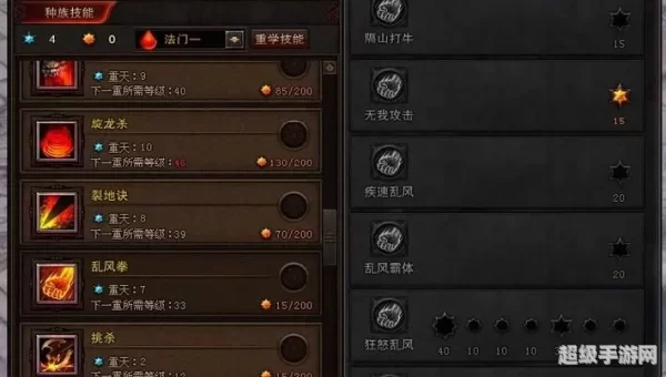 斗战神血牛加点